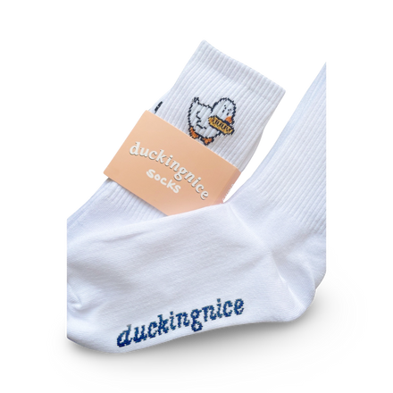 "BAGUETTE DUCK" SOCKS