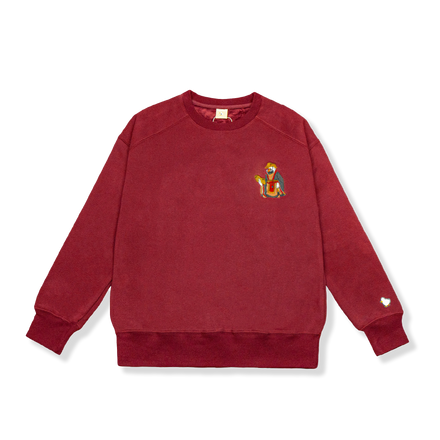"EMPEROR DUCK" CREW MAROON