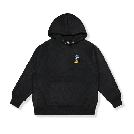 "PIZZA DUCK” HOODIE BLACK