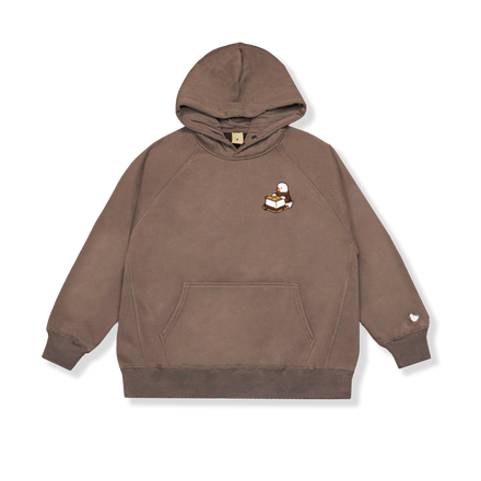 "S'MORE DUCK" HOODIE COFFEE