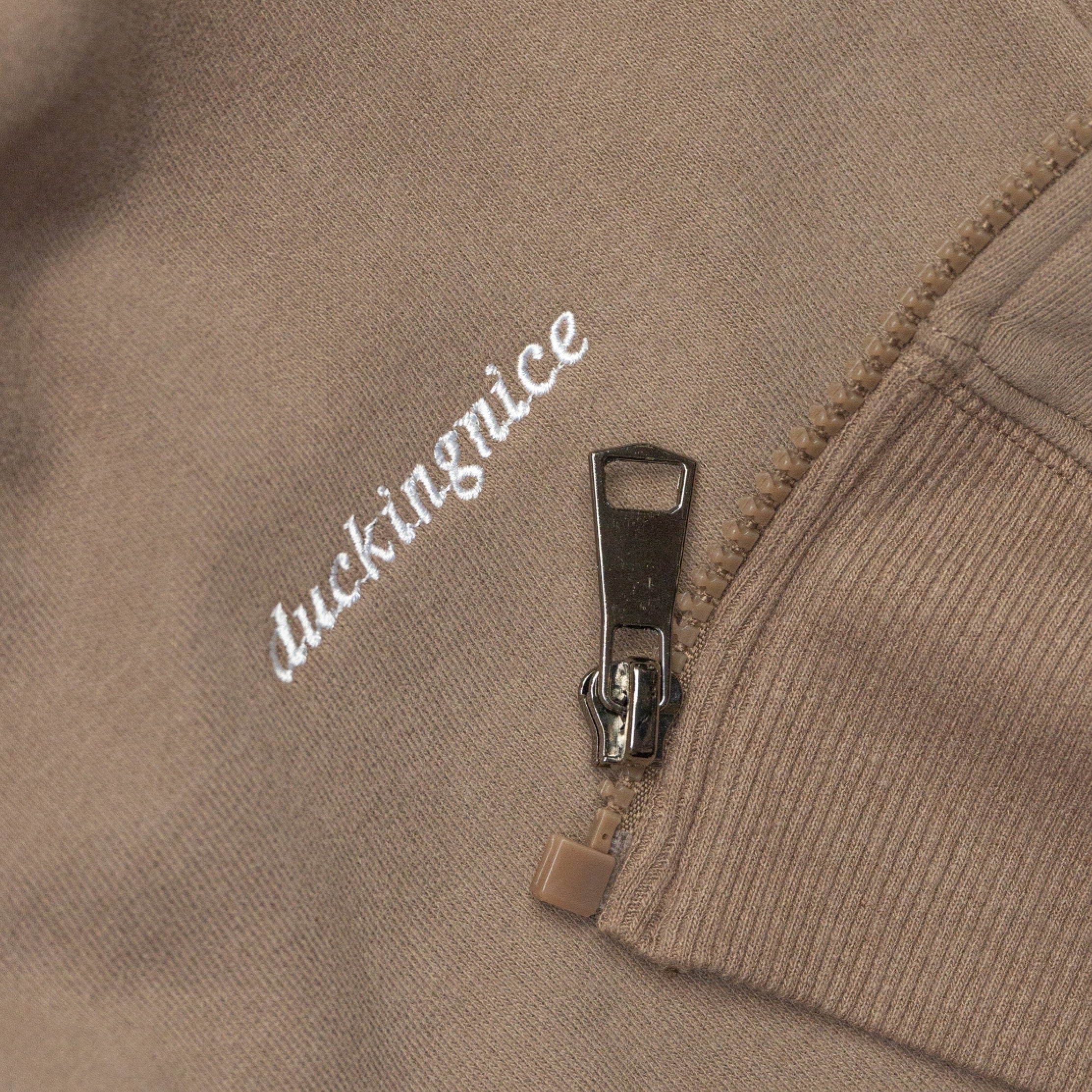 "STUDENT DUCK” ZIP UP COFFEE