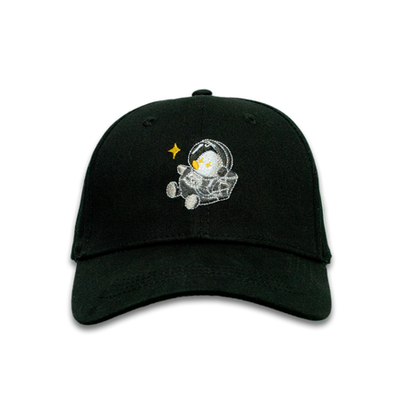 "ASTRO DUCK" CAP BLACK