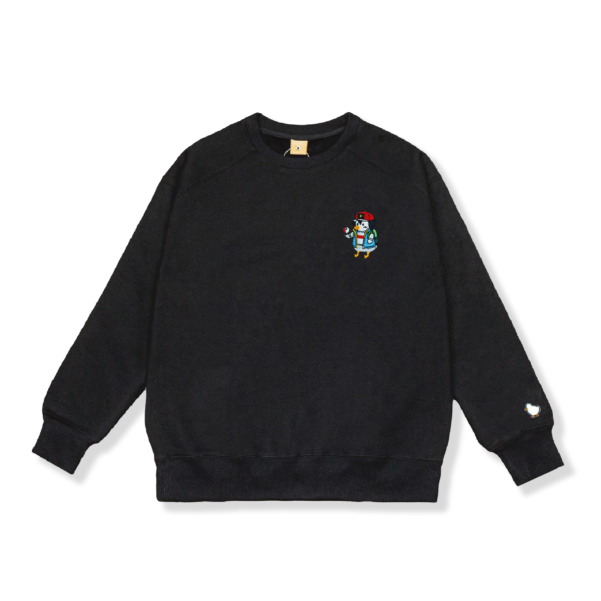 "ASH DUCK" CREW BLACK