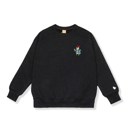 "ASH DUCK" CREW BLACK