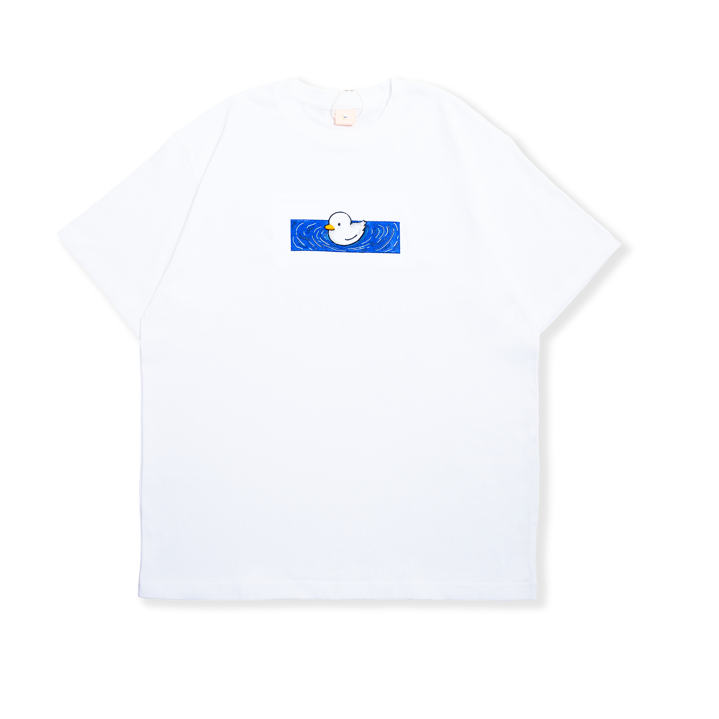 "FLOATING DUCK" SHIRT WHITE