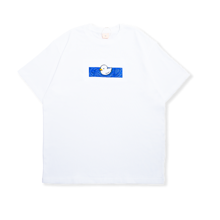 "FLOATING DUCK" SHIRT WHITE