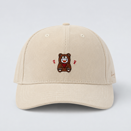 "BEAR DUCK" CORDUROY CAP - IMPERFECT BATCH