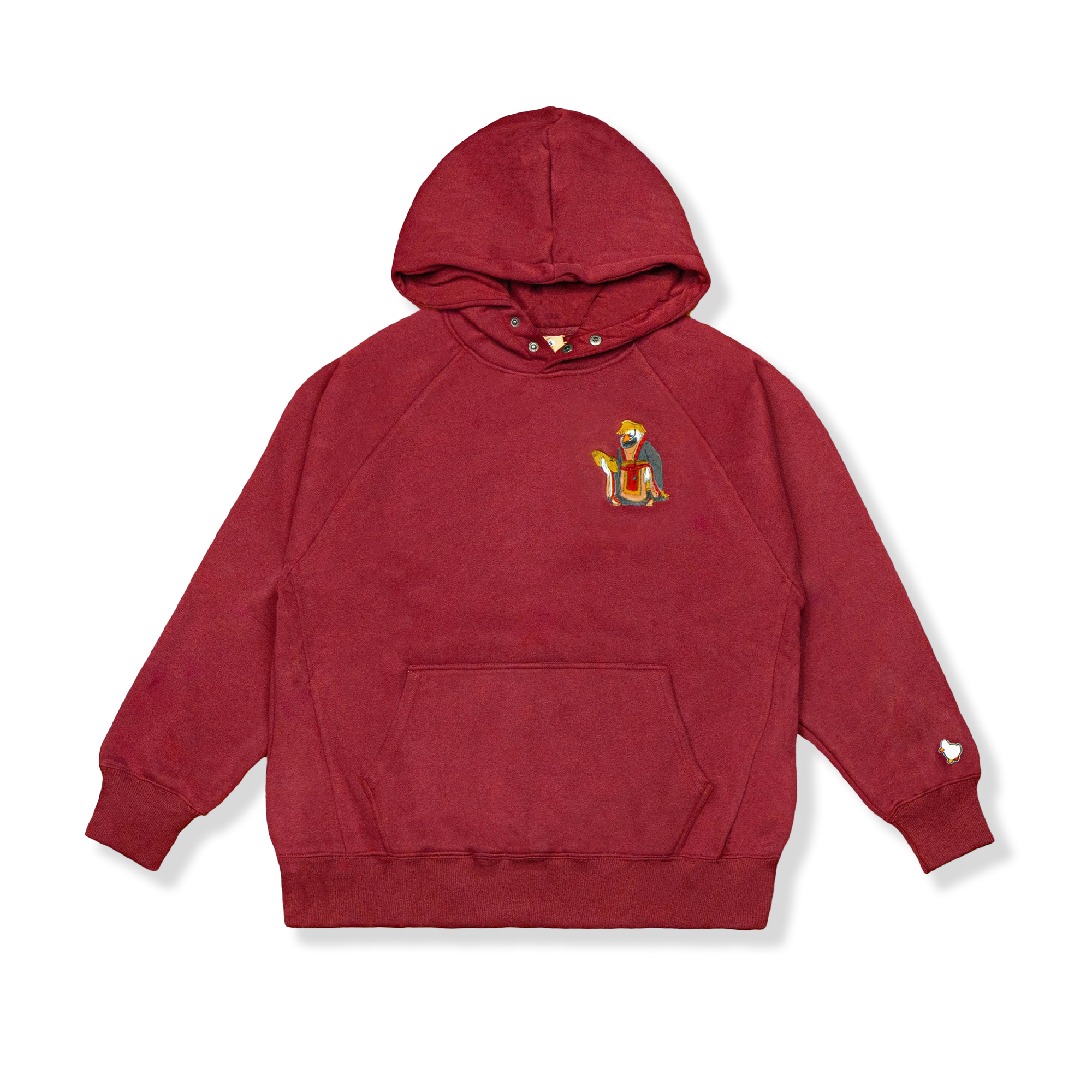 "EMPEROR DUCK" HOODIE MAROON