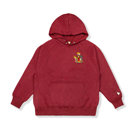 "EMPEROR DUCK" HOODIE MAROON