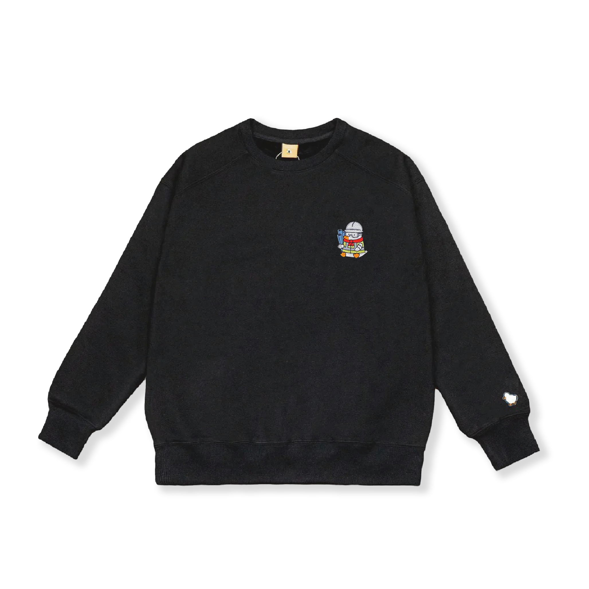 "ENGINEER DUCK" CREW BLACK