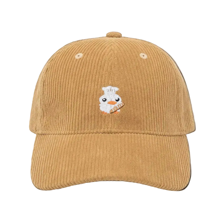 "BAKER DUCK" CORDUROY CAP BISCUIT