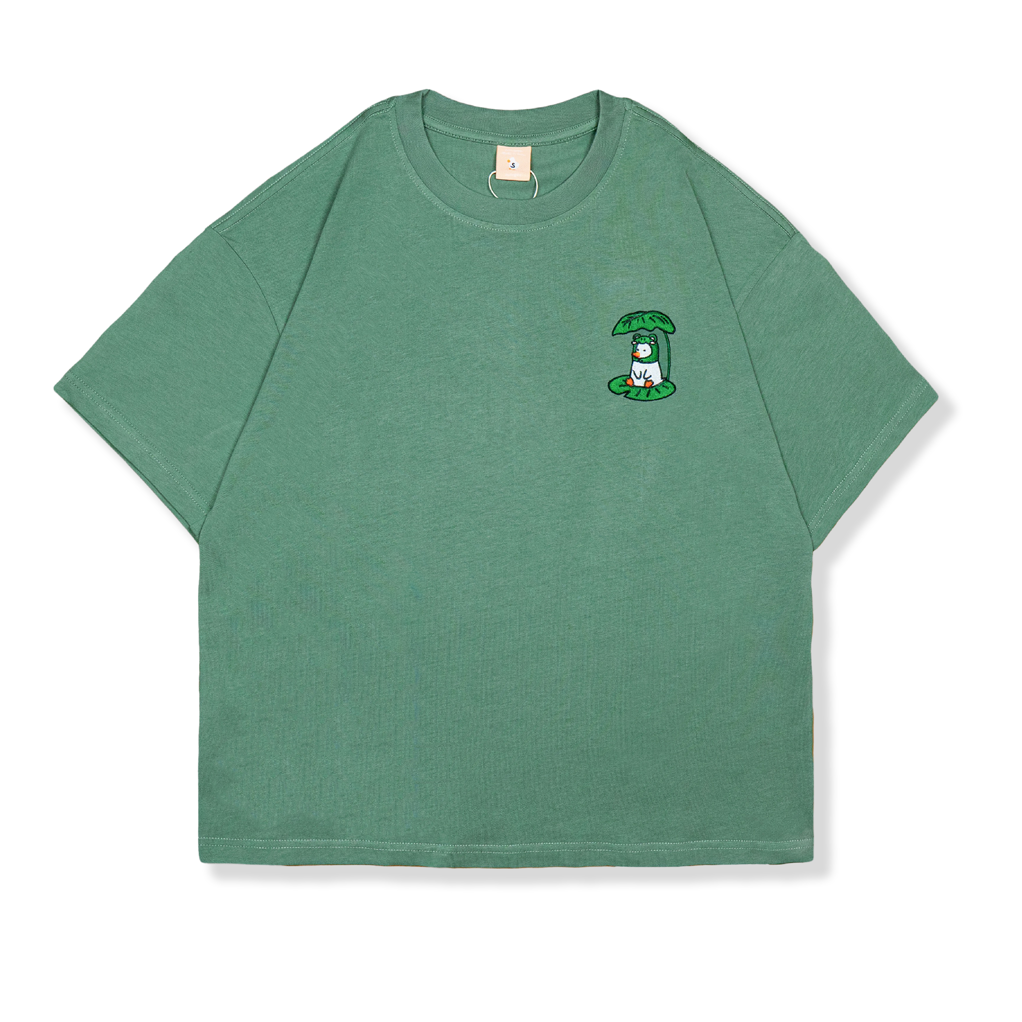 "FROGGY DUCK" SHIRT MATCHA