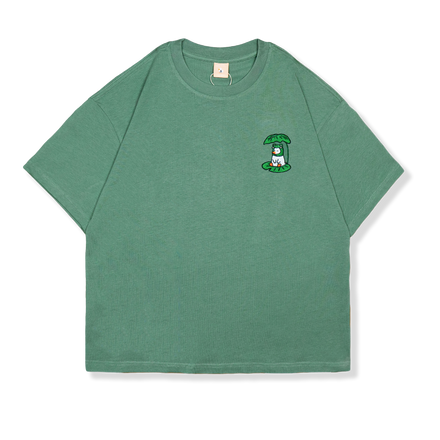 "FROGGY DUCK" SHIRT MATCHA