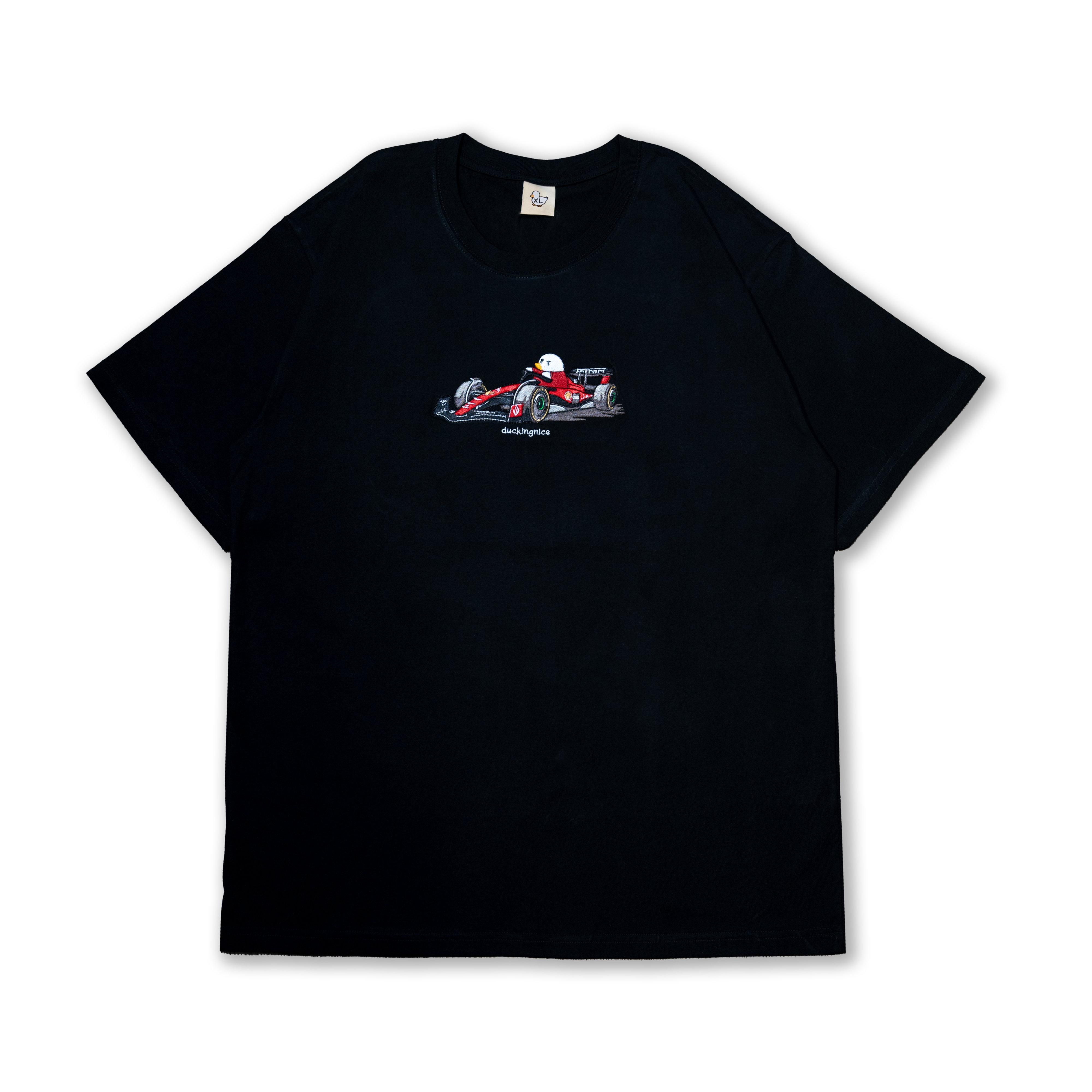 "SCHUDUCKER" SHIRT BLACK