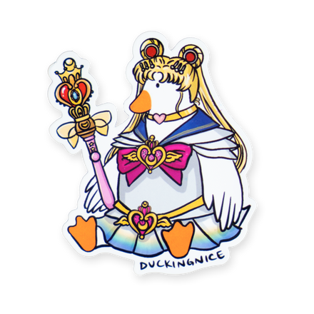 "SAILOR MOON DUCK" STICKER