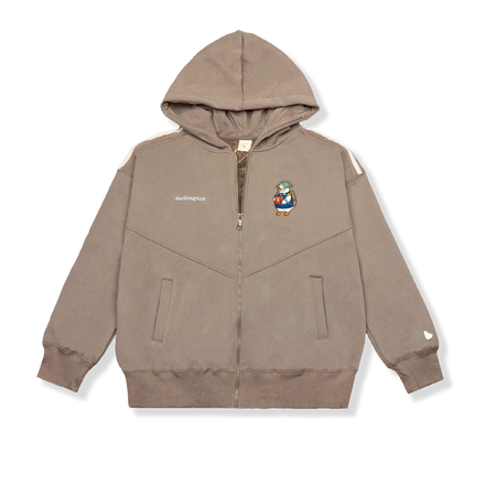 "STUDENT DUCK” ZIP UP COFFEE