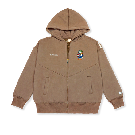 "STUDENT DUCK” ZIP UP COFFEE