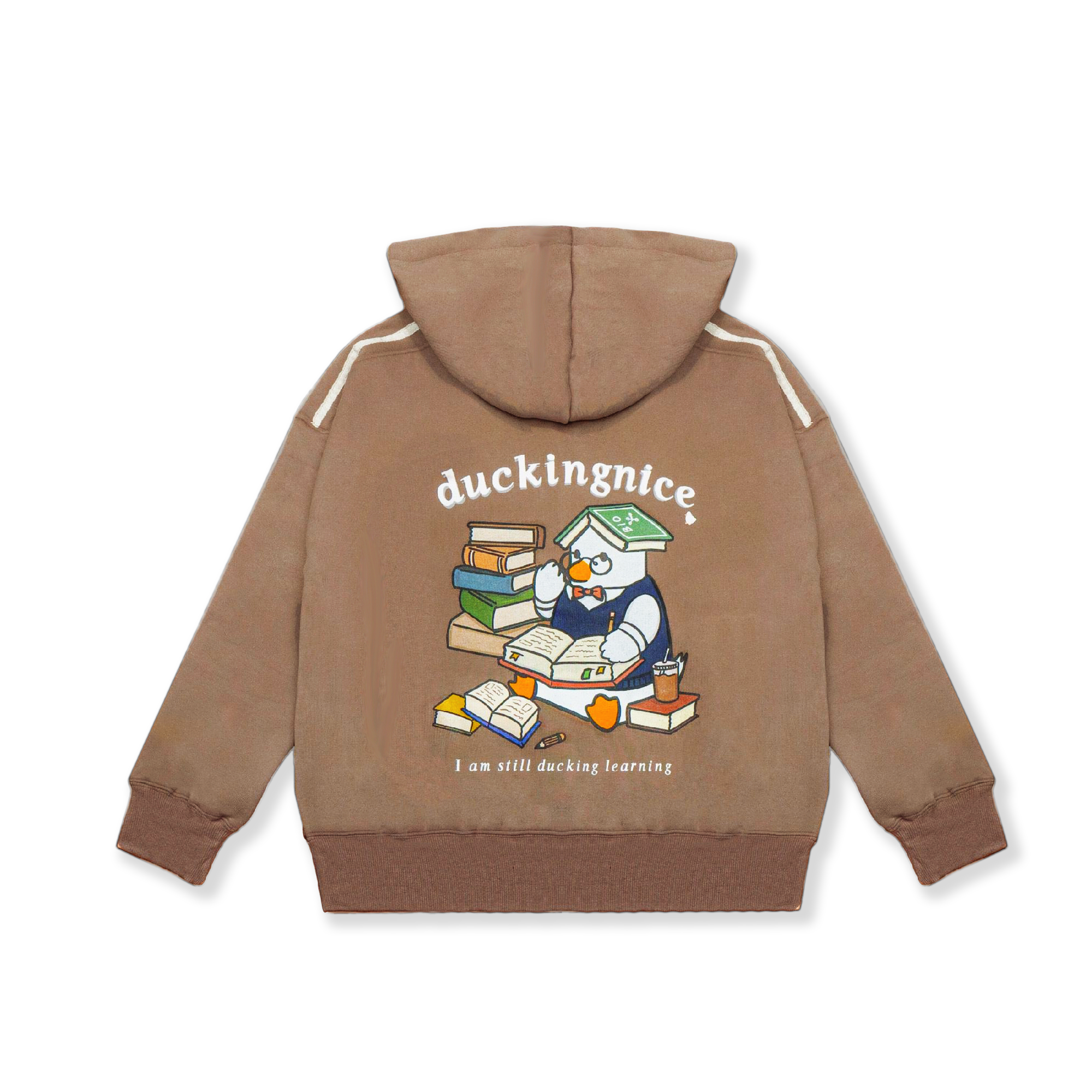 "STUDENT DUCK” ZIP UP COFFEE