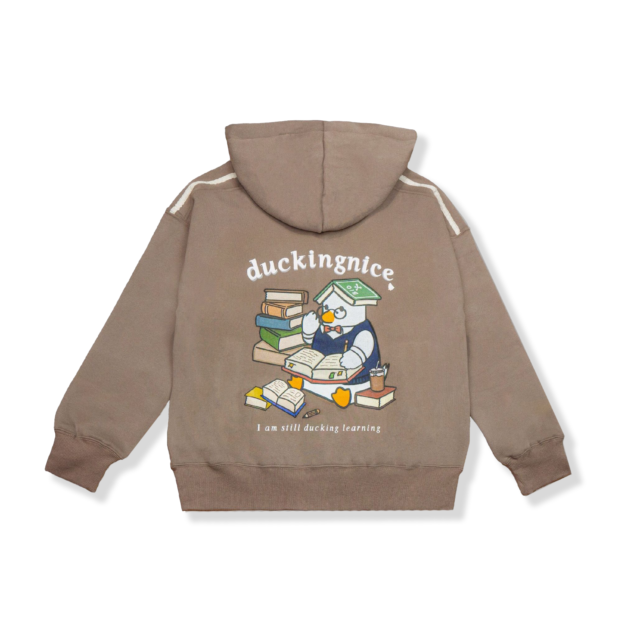 "STUDENT DUCK” ZIP UP COFFEE