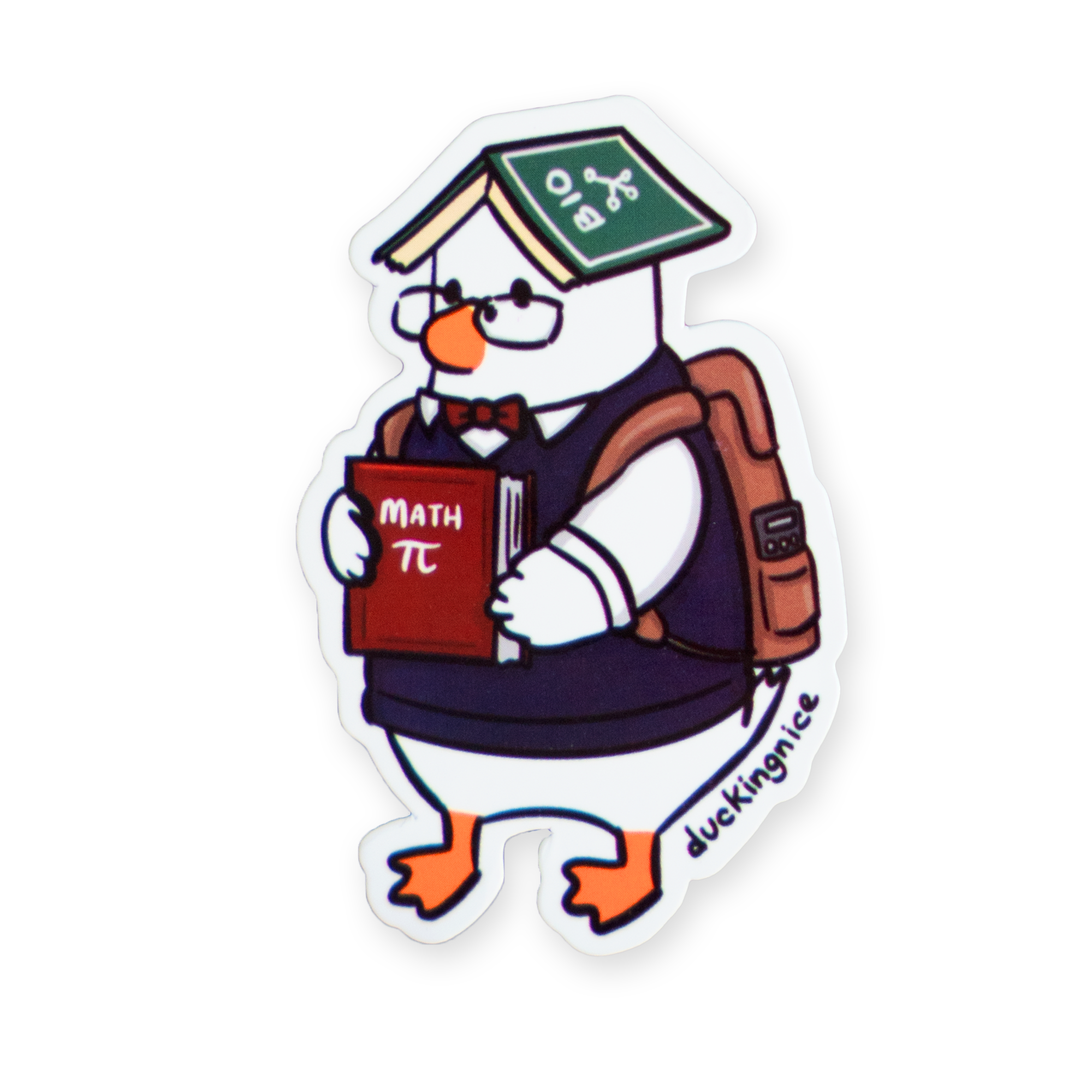 "STUDENT DUCK" STICKER