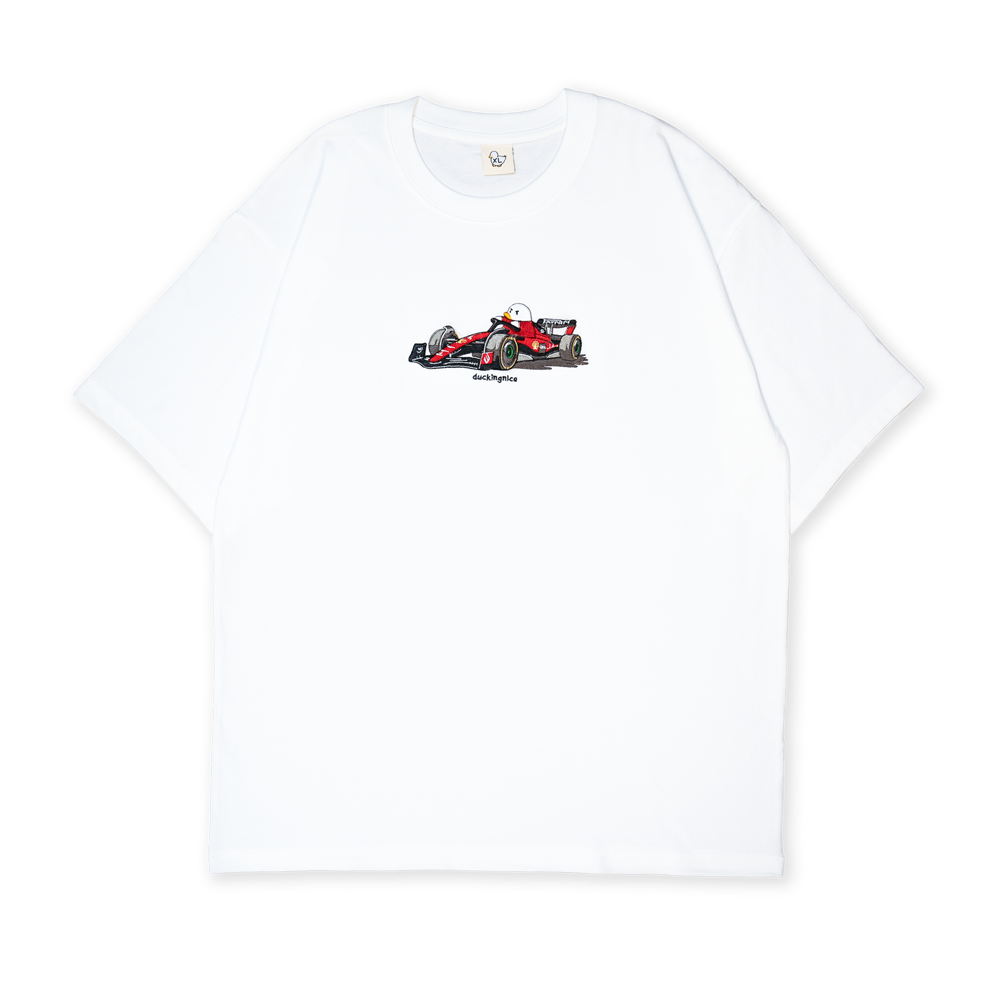 "SCHUDUCKER" SHIRT WHITE